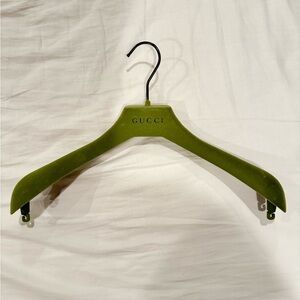 Gucci velvet hanger